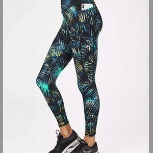 Sweaty Betty Zero Gravity Leggings Tights Full Length 7/8 Size Small Black